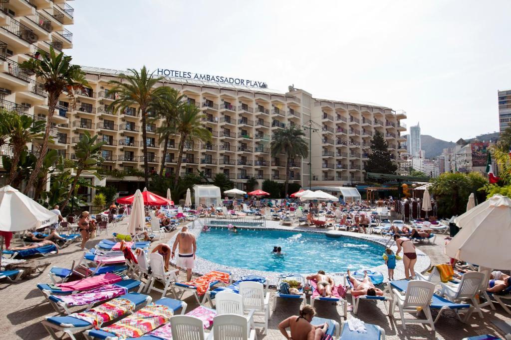 HOTEL AMBASSADOR PLAYA I BENIDORM 4 Spain from 119 HOTELMIX